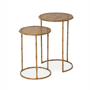 Roanoke Metal Occasional Nesting Tables Set of 2