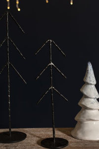 Christmas Silhouette Metal Tree